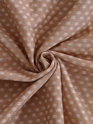 FABINALIV Beige Polka Dot Waterproof 300 GSM King Size Quilted Mattress Protector with Elastic Edges