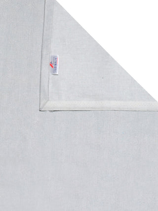 FABINALIV Blue Floral 300 TC 100% Cotton Super King Size Double Bedsheet with 2 Pillow Covers (270X270 cm)