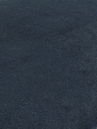 FABINALIV Set of 5 Grey Solid Rabbit Fur Square Cushion Covers (40X40 cm)