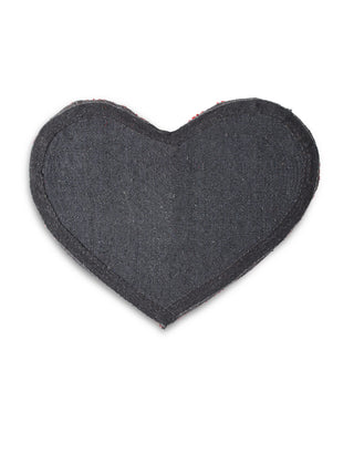 FABINALIV Red Solid Polyester Door Mat (58X45 cm)