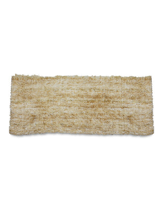 FABINALIV Cream Solid Cotton Blend Floor Runner (140X55 cm)