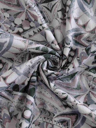 FABINALIV Multicolor Abstract Reversible AC Room 300 GSM Pure Cotton Single Bed Dohar