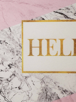 FABINALIV Multicolor Abstract Rubber Bath Mat (60X40 cm)