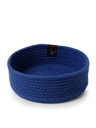 FABINALIV Set of 3 Navy Blue Solid Multipurpose Organisers