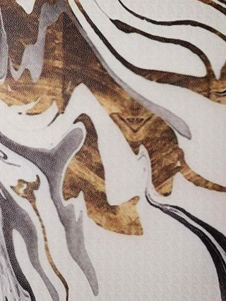 FABINALIV Multicolor Abstract Rubber Bath Mat (60X40 cm)