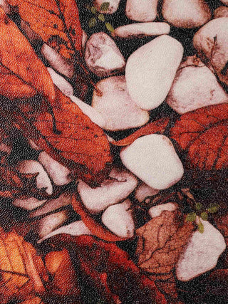 FABINALIV Multicolor Abstract Rubber Bath Mat (60X40 cm)