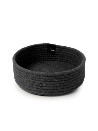 FABINALIV Set of 3 Black Solid Multipurpose Organisers