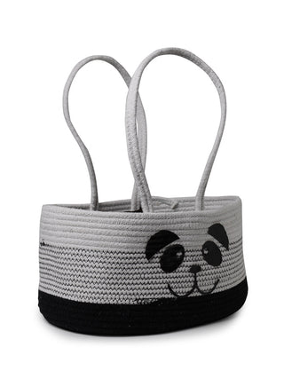 FABINALIV Kids Off White Cartoon Design Multipurpose Foldable Organiser with straps