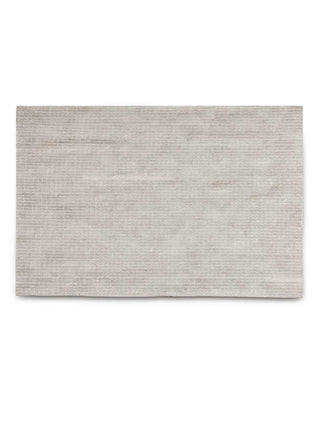 FABINALIV Brown Solid Cotton Blend Bath Mat (70X45 cm)