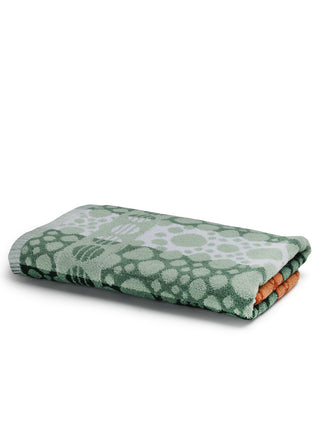 FABINALIV Unisex Multicolor Geometric 300 GSM Cotton Bath Towel (145X70 cm)