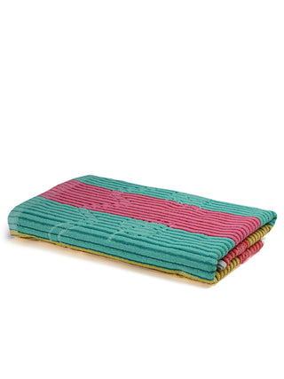 FABINALIV Unisex Multicolor Striped 300 GSM Cotton Bath Towel (140X70 cm)