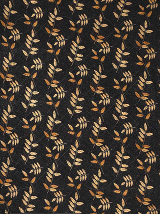 FABINALIV Black Floral 350 GSM Micro Fiber Filling Comforter Bedding Set