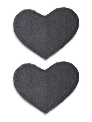 FABINALIV Set of 2 Brown Solid Polyester Door Mats (58X45 cm)