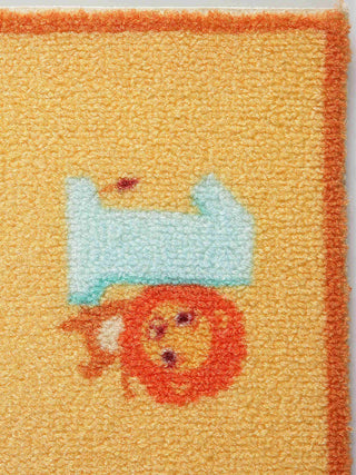 FABINALIV Set of 2 Multicolor Cartoon Design Polyester Door Mats (60X40 cm)