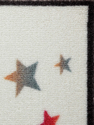 FABINALIV Set of 2 Multicolor Cartoon Design Polyester Door Mats (60X40 cm)