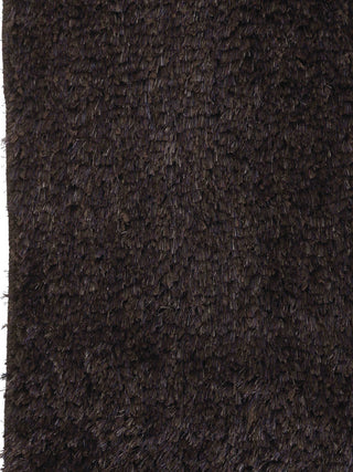 FABINALIV Coffee Brown Solid Cotton Blend Floor Runner (140X55 cm)