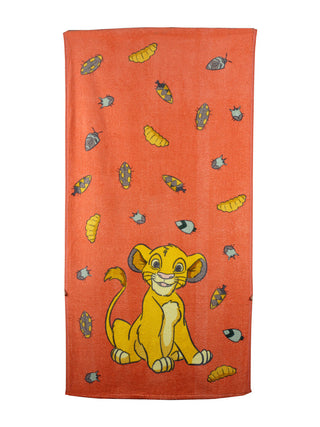 FABINALIV Multicolor Cartoon Print Cotton Kids Bath Towel (120X60 cm)