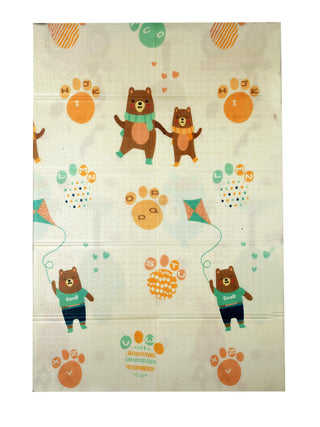 FABINALIV Multicolor Cartoon Print PVC Kids Play Mat (178X118 cm)