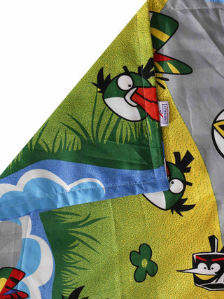 FABINALIV Multicolor Cartoon Print AC Room 300 GSM Double Bed Dohar