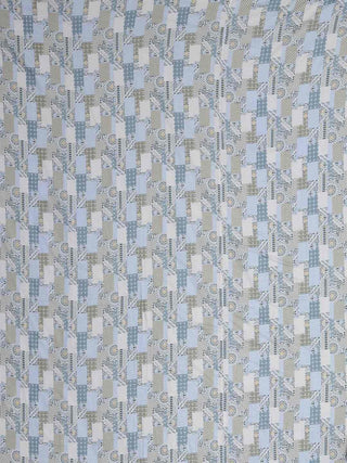 FABINALIV Multicolor Abstract Reversible AC Room 300 GSM Pure Cotton Double Bed Dohar
