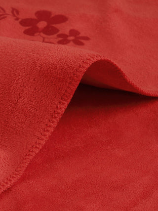 FABINALIV Unisex Set of 2 Multicolor Floral 420 GSM Cotton Bath Towels (140X70 cm)